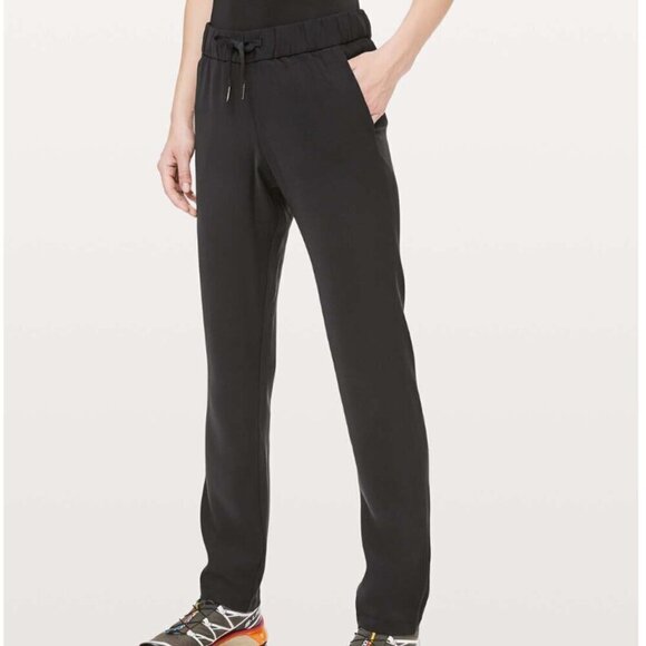 Lululemon On The Fly Pant *Woven Full Length 31" Black - Picture 6 of 6